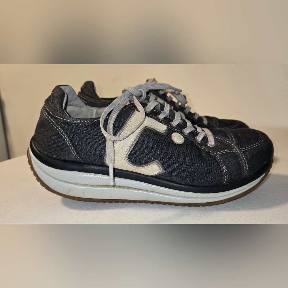 Joya Womens Shoes Sz 8 Blue Joy Jean Ortholite Athletic Cushion (insoles not ori